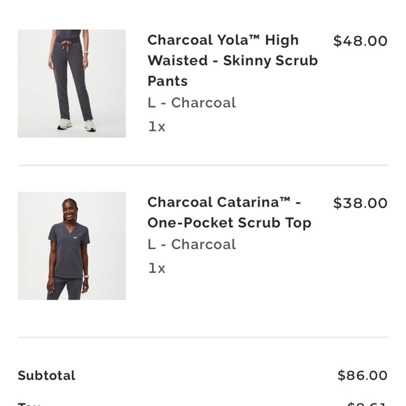 Figs Yola scrub bottoms and Catarina Top - Picture 10 of 10